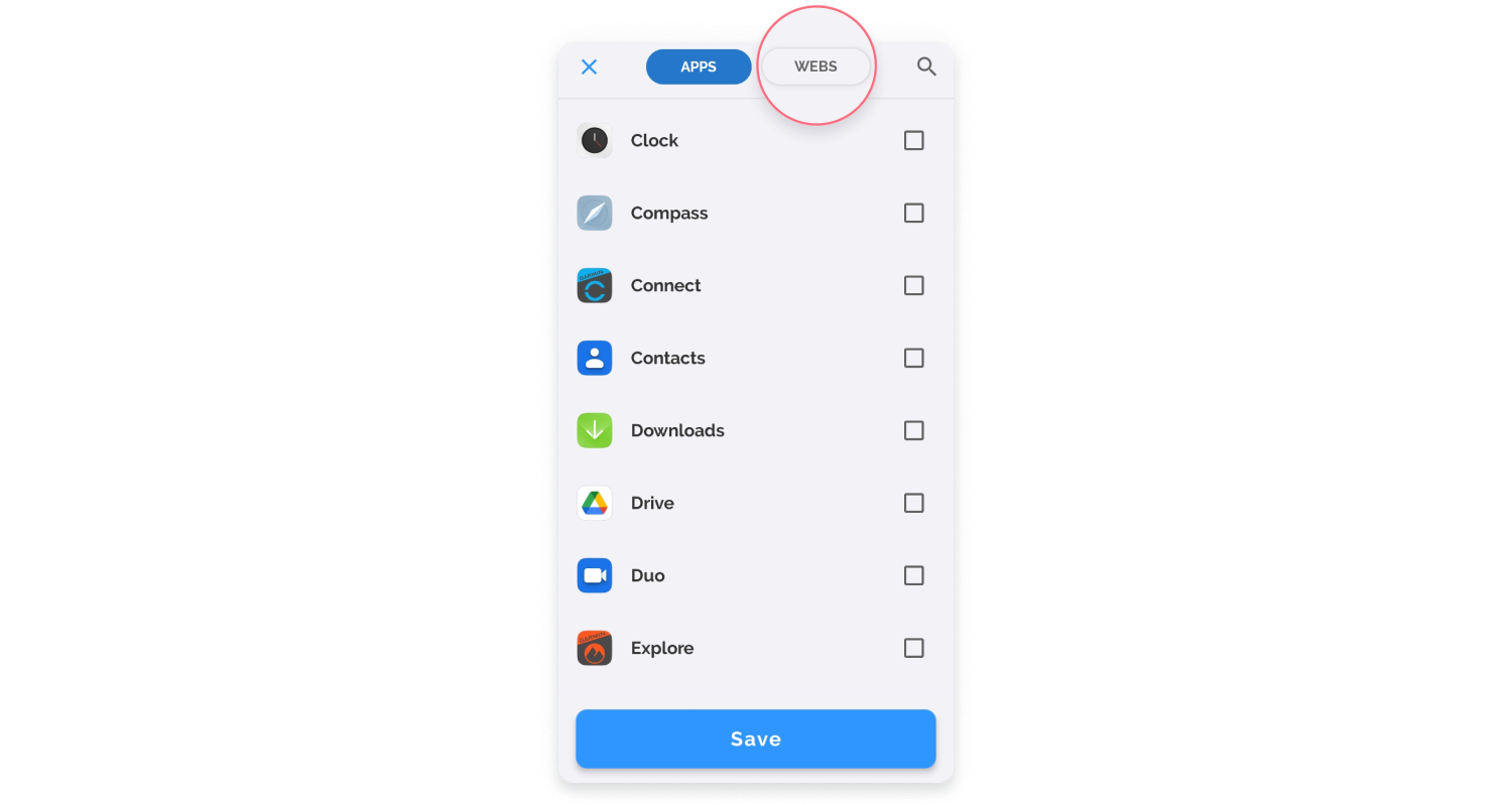 كيفية حظر المواقع على Android