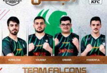 فريق TEAM FALCONS يفوز بالمركز الأول ويحصل على 15,000 دولار أمريكي في بطولة PUBG MOBILE STAR CHALLENGE النسخة العربية 2022 بالتعاون مع كنتاكي فريق TEAM FALCONS يفوز بالمركز الأول ويحصل على 15,000 دولار أمريكي في بطولة PUBG MOBILE STAR CHALLENGE النسخة العربية 2022 بالتعاون مع كنتاكي