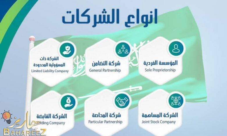 انواع الشركات في السعودية: دليل شامل انواع الشركات في السعودية: دليل شامل