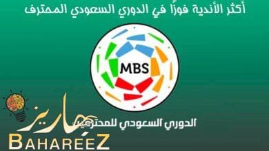 قائمة أكثر الأندية فوزًا في الدوري السعودي المحترف